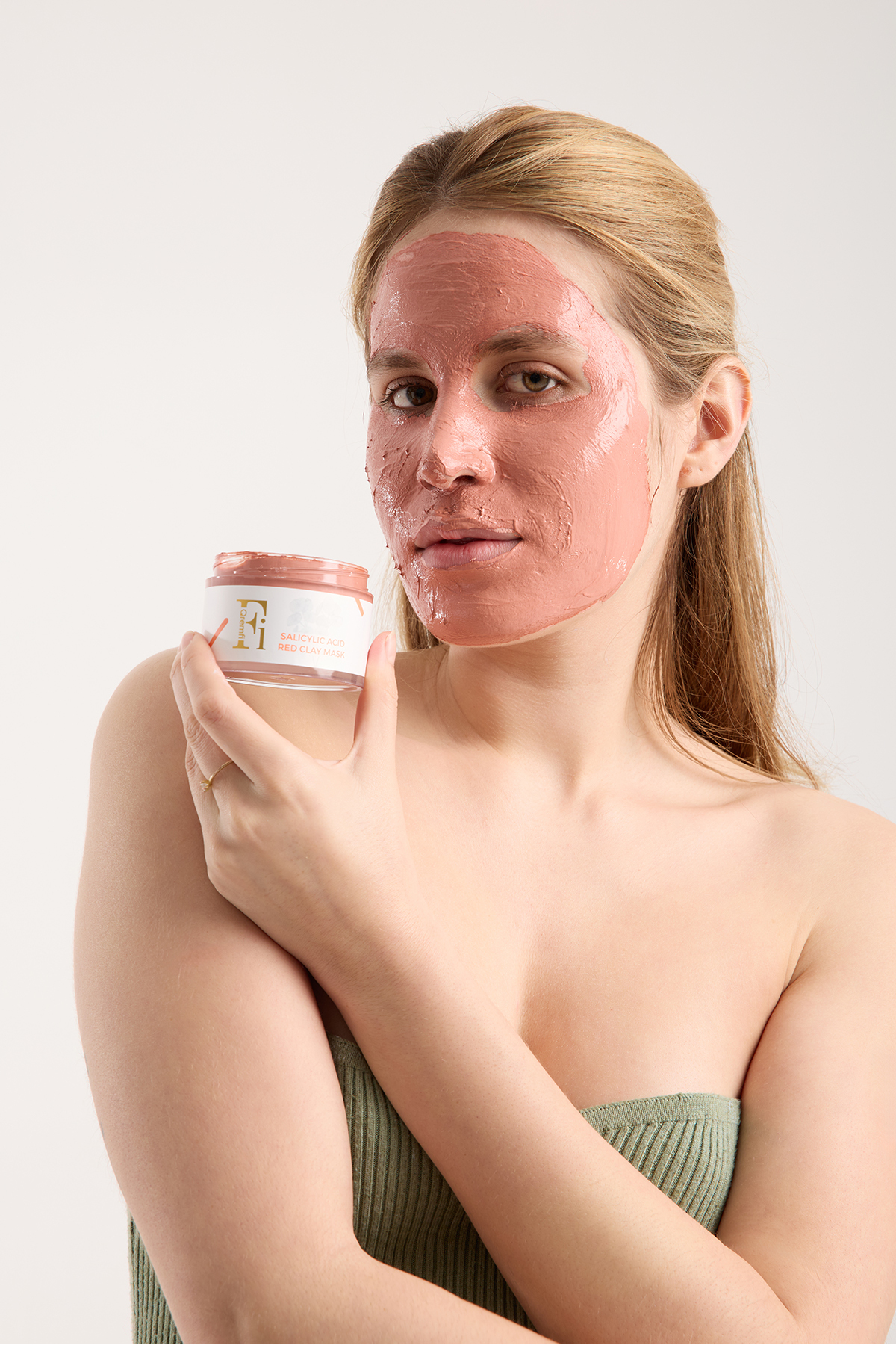 Qremfi Gözenek Sıkılaştırıcı, Siyah Nokta Karşıtı Salisilik Asit BHA Kırmızı Kil Maskesi 100 ml - Görsel 2