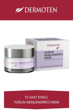 Dermoten 72 Saat Etkili Yoğun Nemlendirici Cilt Bakım Kremi 50 ml