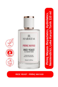 Harrem Pirinç Mayası Beyazlatıcı, Aydınlatıcı, Nemlendirici, Leke Karşıtı Tonik- Vegan