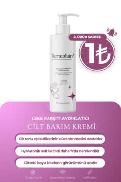 Dermaluire Leke Karşıtı Aydınlatıcı Cilt Bakım Kremi 200ml ( Alpha Arbutin, Niacinamide, Hyaluronic Acid )