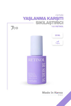 v'anhalla Retinol 3R Yaşlanma & Kırışıklık Karşıtı | Sıkılaştırıcı Serum 30ml