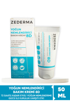 ZEDERMA Yoğun Nemlendirici Cilt Bakım Kremi 8d 50ml.72 Saate Kadar Etkili