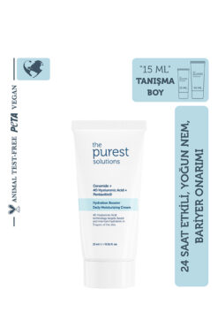 The Purest Solutions Tanışma Boy 24 Saat Etkili Günlük Yoğun Nemlendirici Cilt Bakım Kremi 15 ml