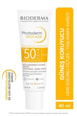 Bioderma Photoderm Spot Age SPF50+ Leke, Yaşlanma ve Kırışıklık Karşıtı Yüksek Korumalı Güneş Kremi