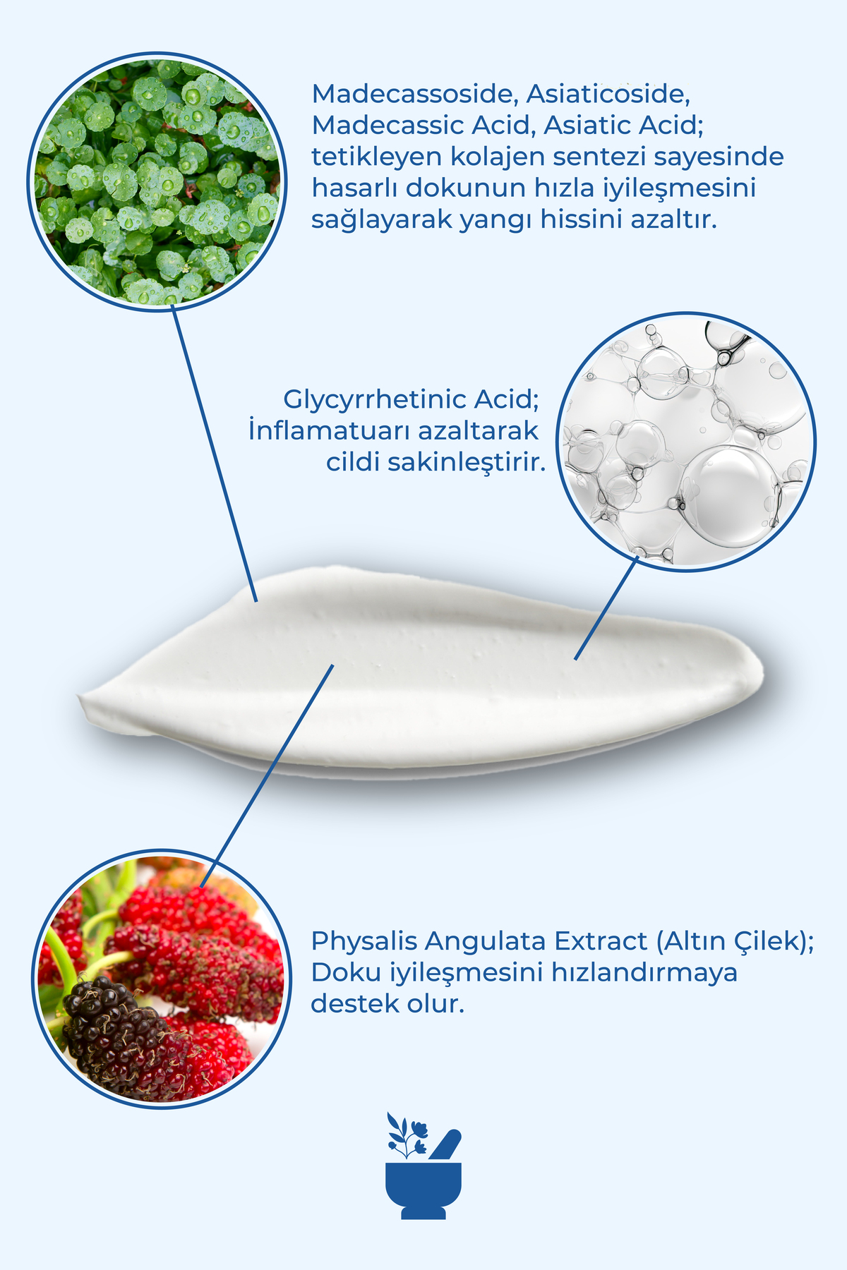 COSMED Yatıştırıcı Onarıcı Bariyer Kremi /4C CICA CREAM 10 ML - Görsel 3