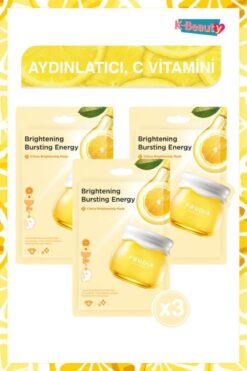 FRUDIA Citrus Aydınlatıcı Yüz Maskesi 3 Adet