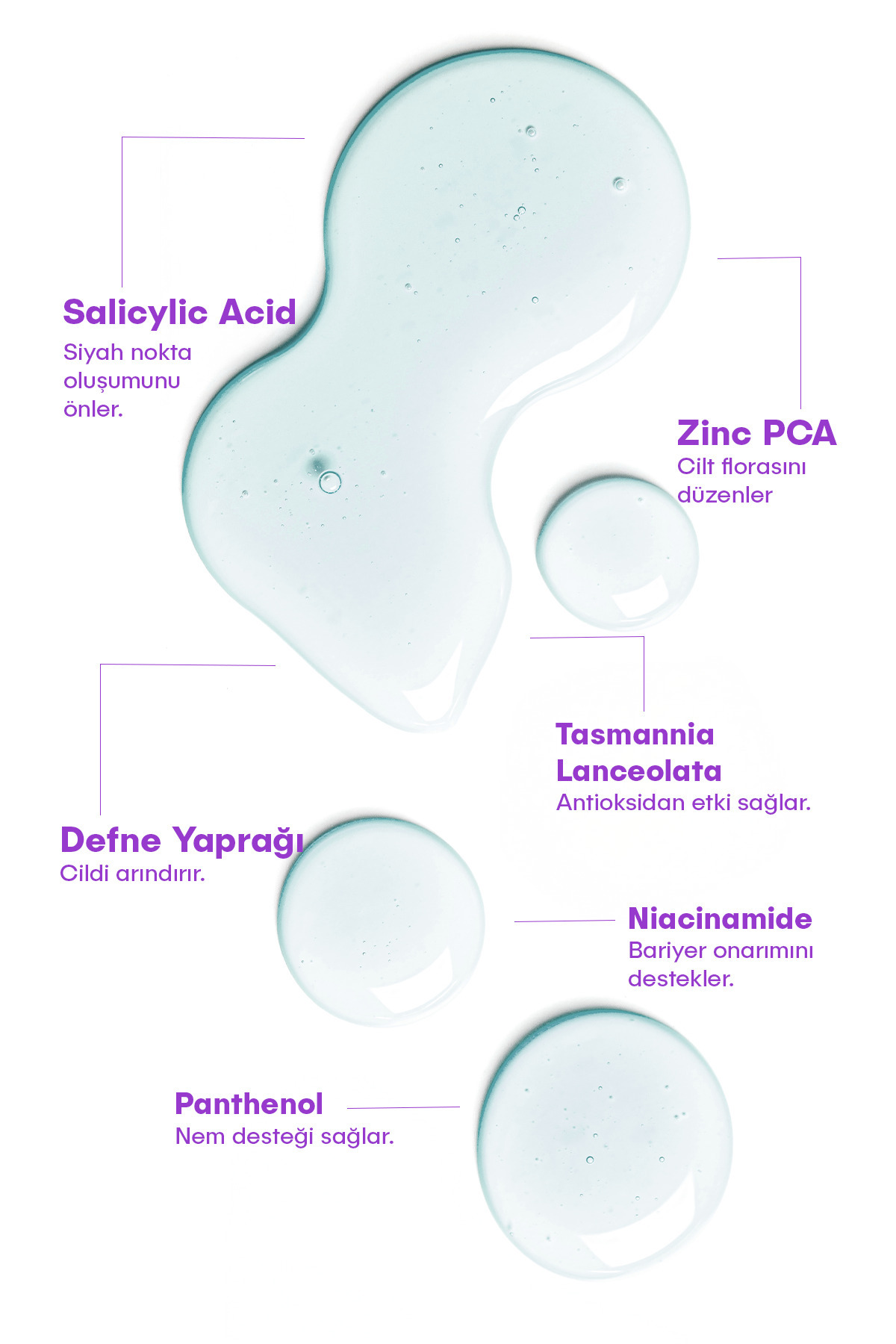 s'hevec Siyah Nokta Karşıtı ve Gözenek Sıkılaştırıcı Salisilik Asit 200 ml Vegan Tonik Slyc–Alright - Görsel 3