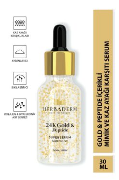 Herbaderm Kaz Ayağı Kırışıklarına Karşı Gold&peptide Super Serum