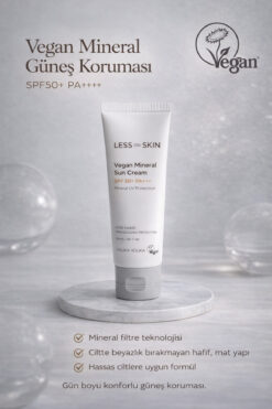 Holika Holika Vegan Shield Mineral Sun Cream SPF 50+ PA++++ - Mineral Filtreli Güneş Kremi 50ml