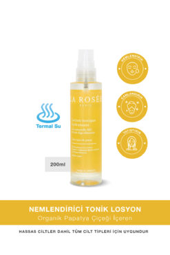 La Rosee Paris NEMLENDİRİCİ TONİK LOSYON Organik Papatya Çiçeği İçeren - 200 mL