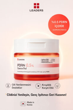 Leaders PDRN (Somon DNA'SI) İÇERİĞİYLE CİLT BARİYER ONARIMINI DESTEKLEYEN TONİK PED 70 ADET