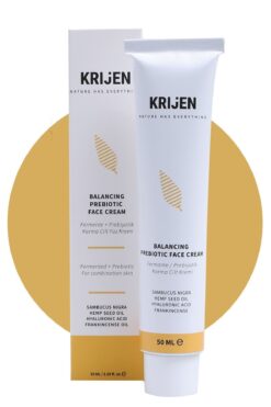 Krijen Kenevir Tohumu + Hyaluronik Asit | Fermente / Prebiyotik Karma Cilt Yüz Kremi 50 Gr