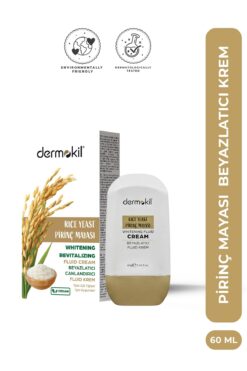 Dermokil Pirinç Mayası Beyazlatıcı Fluid Krem 30 SPF 60 g