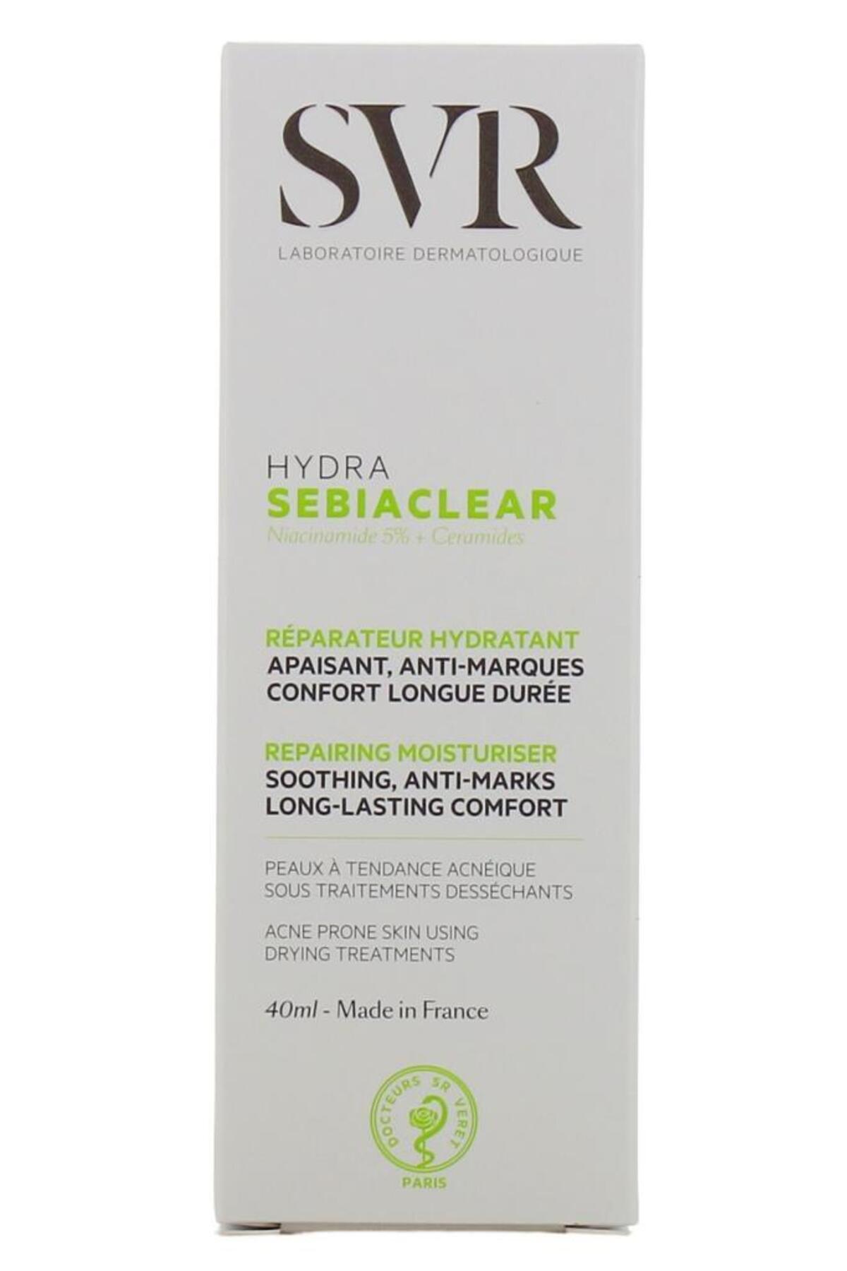 SVR Sebiaclear Hydra Leke Karşıtı Onarıcı ve Nemlendirici Bakım Kremi 40 ml