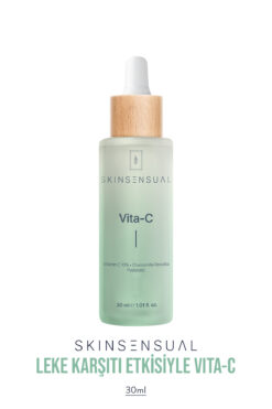 Skin Sensual Vita-c Vitamin C 10%, Postbiotic Ve Cilt Tonu Eşitleyici Cilt Bakım Serumu 30 ml
