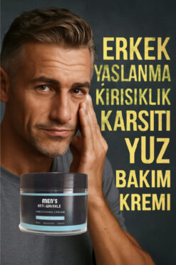 Genel Markalar Men's Anti-wrinkle Cream Erkek Yaşlanma Kırışıklık Karşıtı Yüz Bakım Kremi 100 Ml