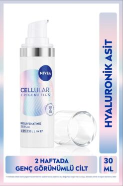 NIVEA Cellular Epigenetics Rejuvenating Yaşlanma Karşıtı Cilt Serumu 30ml,Dolgunlaştırıcı,Hyaluronik Asit