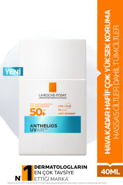 La Roche Posay Anthelios Uvair SPF50+ Hava Kadar Hafif Tüm Ciltler İçin Yüz Güneş Kremi 40ML 3337875917810