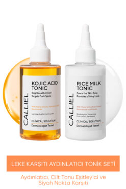 CALLİEL Aydınlatıcı ve Canlandırıcı Leke Karşıtı Bakım Seti