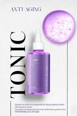 NQX PULL Yaşlanma Karşıtı Tonik Gözenek Arındırıcı Cilt Yenileyici Glycolic Anti-Aging Yıpranmış Ciltler İçin