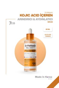 Dr.Melaxin Kojik Asit İçerikli – Arındırıcı Aydınlatıcı Bakım Serumu 80 ml