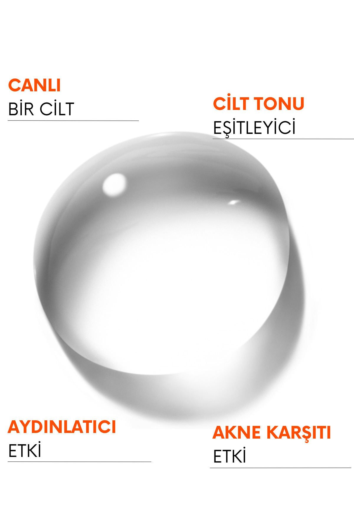 Gosiv Aydınlatıcı ve Akne Eğilimli Ciltler İçin C Vitamini Serum 30 ML (C Vitamini 5% + Ferulic Acid 0,5%) - Görsel 3