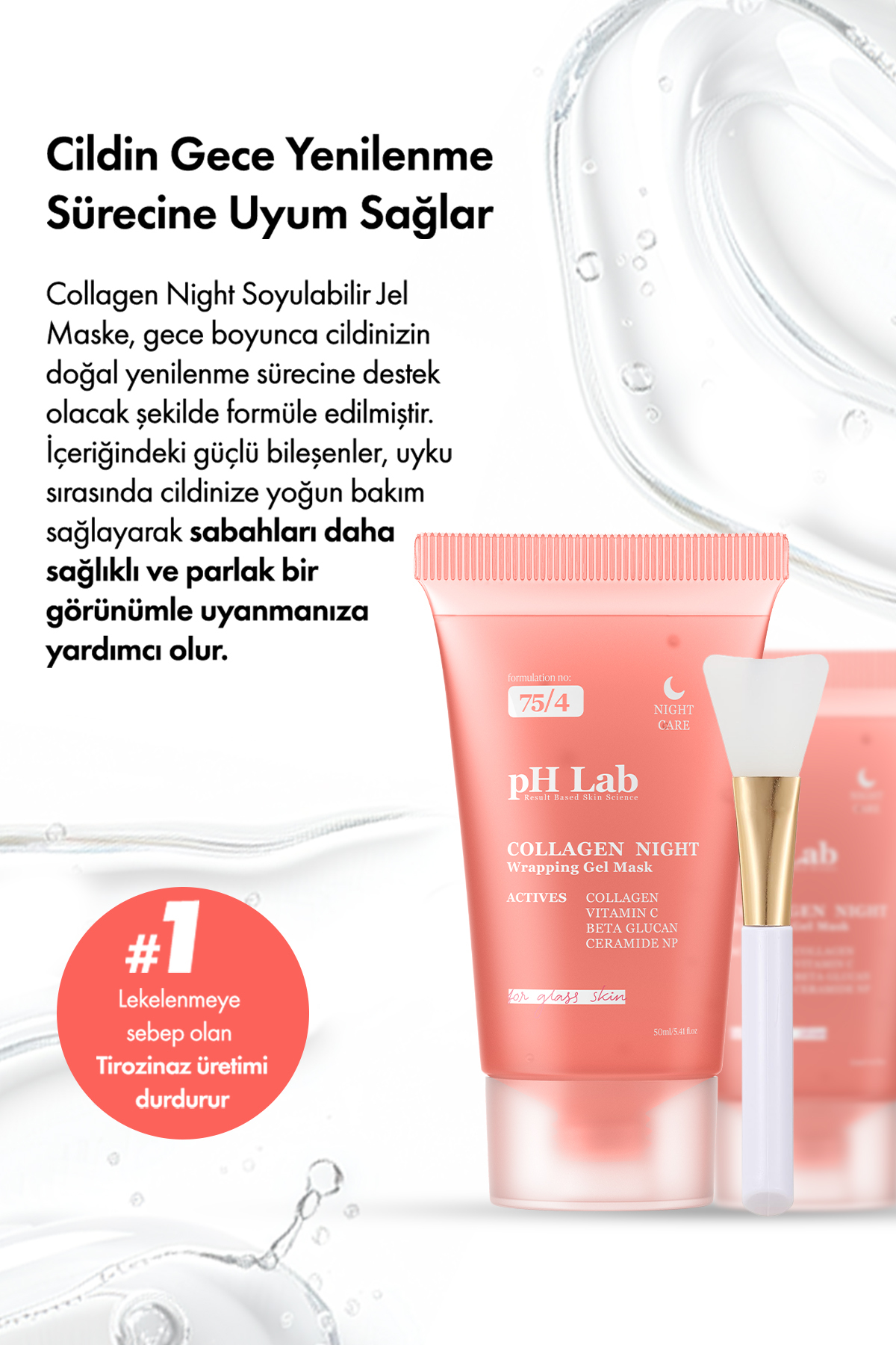 Ph Lab Phlab Collagen Night Gece Bakım Rutini - Görsel 2