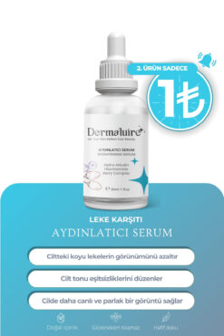Dermaluire Leke Karşıtı Aydınlatıcı Serum ( Alpha Arbutin, Niacinamide, Berry Complex ) - 30ml