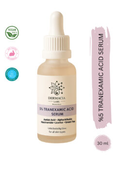 Dermacia Labs Aydınlatıcı, Leke Karşıtı, %5 Tranexamic (Traneksamik) Asit Serum 30 ml (Azelaik, Niacinamide)