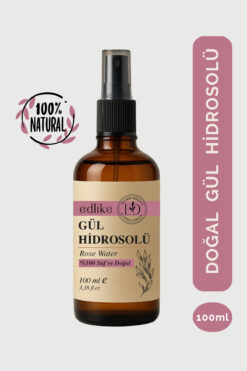 EDLIKE Gül Suyu Cilt Bakım Spreyi %100 Saf Ve Doğal Hidrosol 100 ml