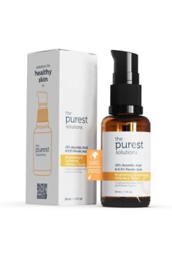 ROSSMANN The Purest Solutions, C Vitamini Aydınlatıcı ve Cilt tonu Eşitleyici Cilt Bakım Serumu 30 ml (%