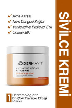 Dermavit Sivilce1 Ve Siyah Nokta Giderici Krem 100 ml