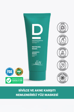 Dermoskin ACGUN Arındırıcı Scrub Maske | Sivilce ve Akne Karşıtı Nemlendirici Yüz Bakım Maskesi | 30 ml