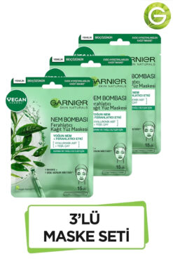 Garnier Nem Bombası Ferahlatıcı Kağıt Maske 28Gr 3'lü