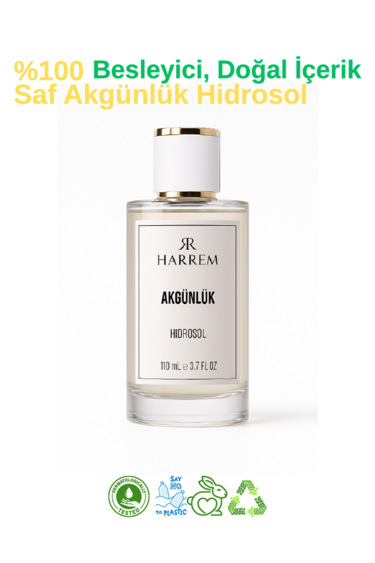 Harrem Akgünlük Suyu Elastikiyet Destekleyici Yaşlanma Karşıtı Tonik 110 ml - Görsel 2