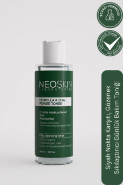 NEOSKIN Centella & Bha Içerikli Siyah Nokta Karşıtı, Gözenek Sıkılaştırıcı Günlük Bakım Toniği