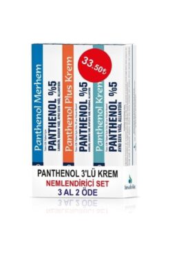 Panthenol Alldermo 3'lü Krem Set 3 Al 2 Öde