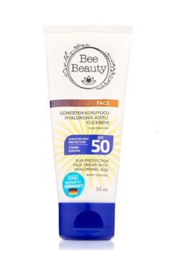 Bee Beauty güneşten koruyucu hyalüronik asitli yüz kremi 50 spf 50 ml