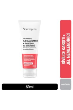 Neutrogena Karşıtı % 4 Niasinamid + Pantenol Jel Nemlendirici Ultra Hasas Ciltler 50 ml