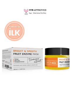 Skin401 Aydınlatıcı ve Pürüzsüzleştirici Meyve Enzim Peeling Jel Temizleyici 100ml