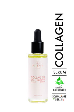 Polente Natural Collagen & Squalane Serum - Kırışıklık Karşıtı Kolajen Serum