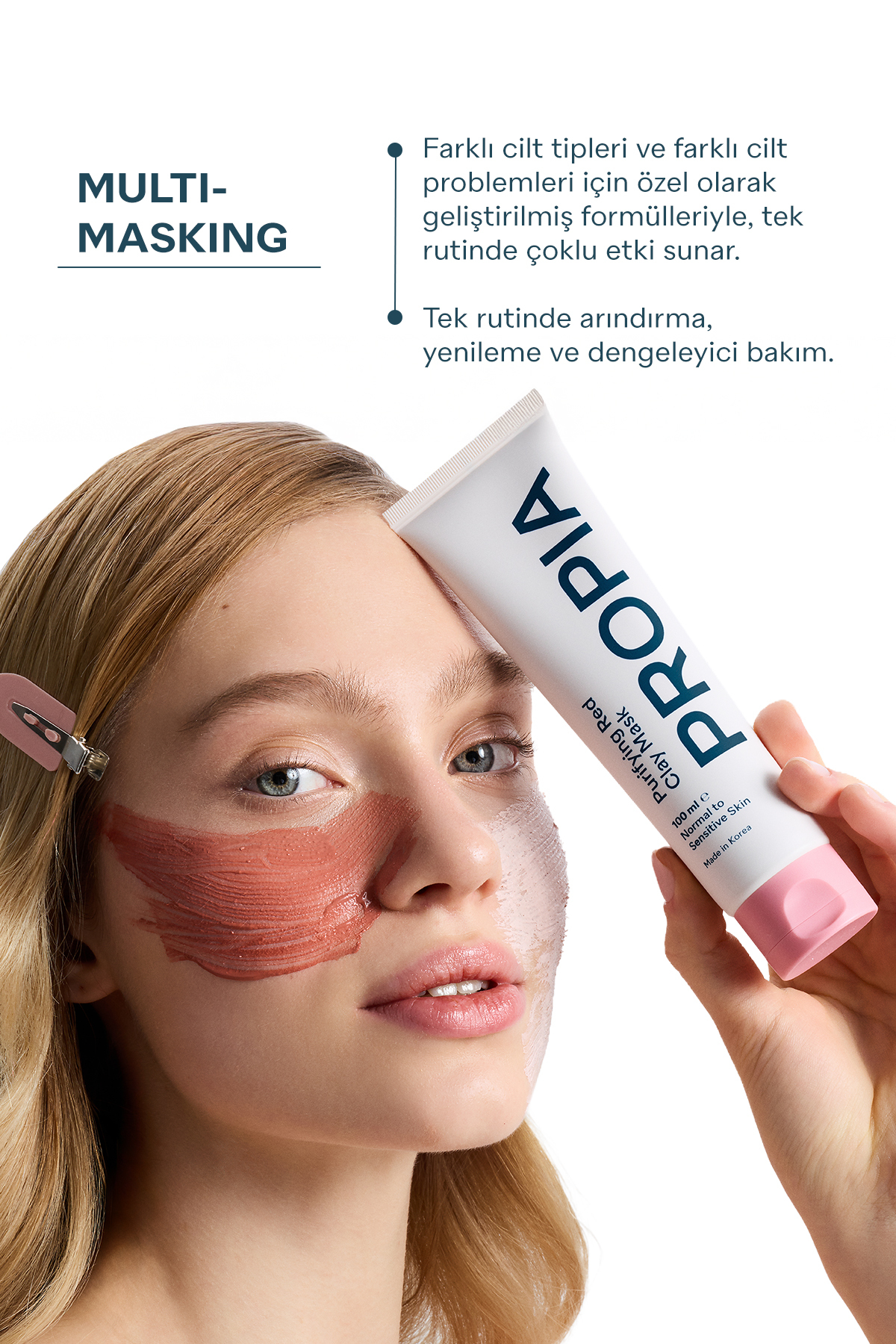 Propia Gözenek Karşıtı ve Nemlendirici Maske Seti - Görsel 2