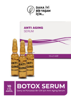 Hhs Botox Etkili Anti Aging Serum - Havyar & Kolajen & Peptid İçerikli Kırışıklık Karşıtı (10x2ml)