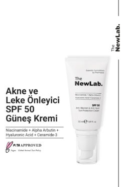 The NewLab Akne Ve Leke Önleyici Güneş Kremi (50 SPF)