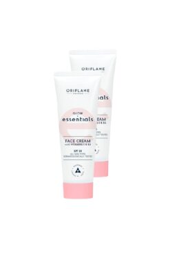 Oriflame Glow Essentials E & B3 Vitaminli Yüz Kremi 2'li Set