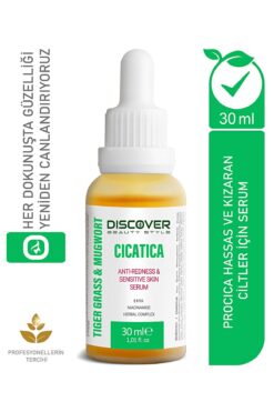 Discover Beauty Style Hassas Ciltler Için Kızarıklık Karşıtı Bariyer Onarıcı Niacinamide Hyaluronik Asit Cica Serum 30 ml