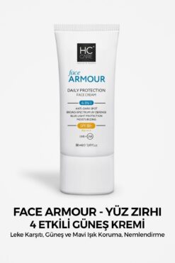HC Care Face Armour Spf 50 - 4 Etkili Günlük Koruyucu Güneş Kremi - 50 Ml.