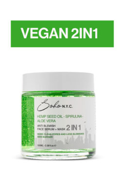 Soho N.Y.C. Vegan Anti Blemish-leke Karşıtı Durulanmayan Maske Etkili Serum 100 Ml