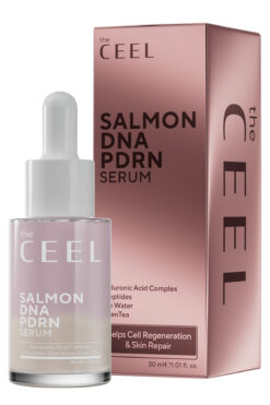 The Ceel Somon DNA PDRN Yüz Serumu – Pirinç Suyu, Hyaluronik Asit ve Peptit Kompleks 30 ML