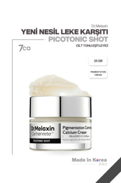 Dr.Melaxin Picotonic Shot Yeni Nesil | Koyu Leke & Çil Karşıtı | Ton Eşitleyici Krem 25g